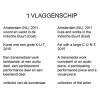 Cover `t Vlaggenschip - Kunst Met Een Grote K-U-T